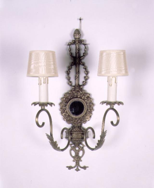 Aplique 2 luces medallas