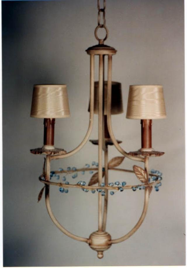 LAMPARA BERTA TRES LUCES DECAPE
