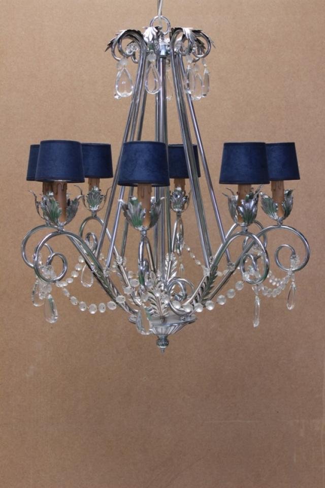 Francesa 8 luces niquelada