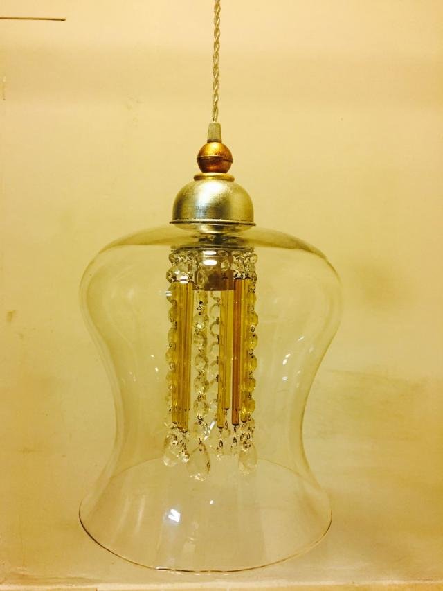Colgante Belle Epoque tulipa forma
