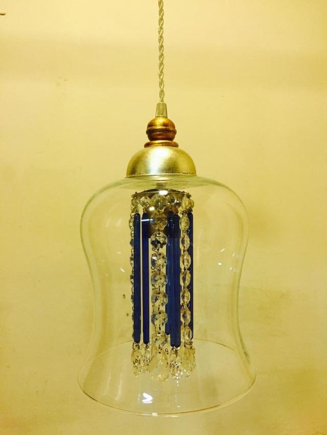 Colgante Belle Epoque tulipa forma pequeña