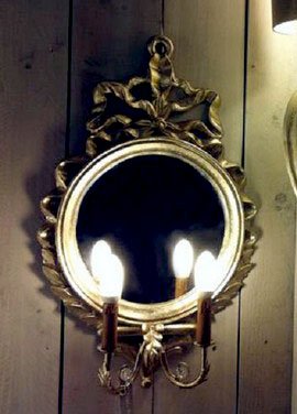 Aplique Camila 2 luces espejo